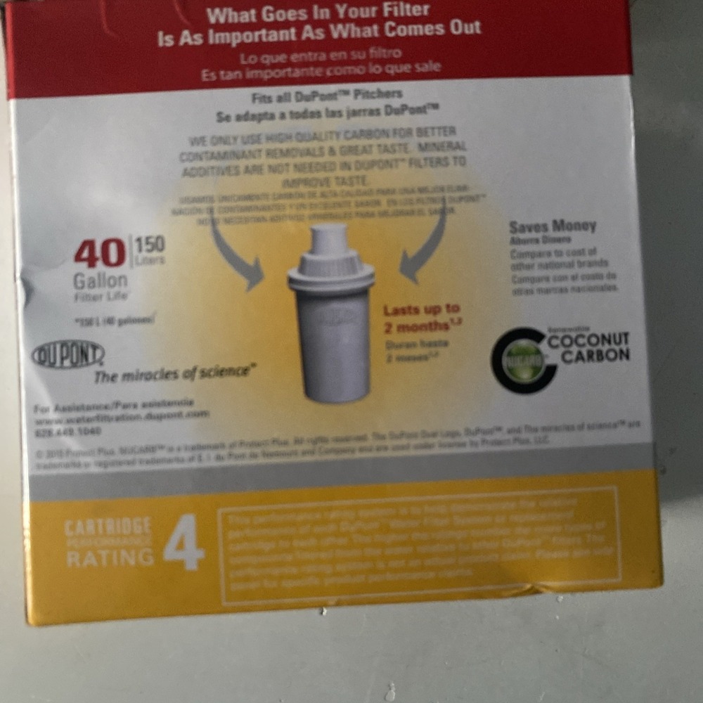 2 DuPont High Performance Water Filter Universal Fit Brita PUR GE Culligan OMNI - Picture 5 of 6